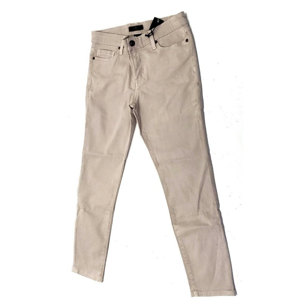 Tag Elemental Amber Women's 9" Rise Capri Jeans 29x25 Tan Beige Pants